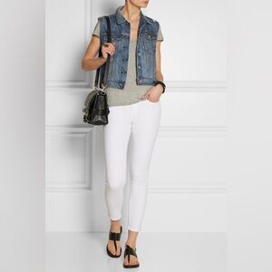 Rag and Bone Burney Denim Vest, Small